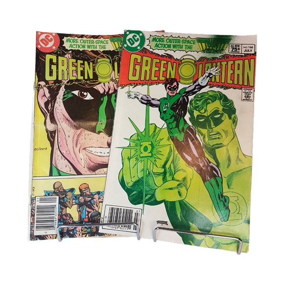 Set of 2 Comic Books DC Comics Green Lantern #160 #166 (1983) Vintage Comics - Picture 15 of 16